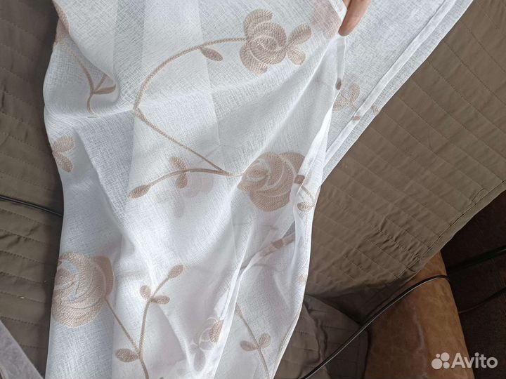 Тюль на люверсах