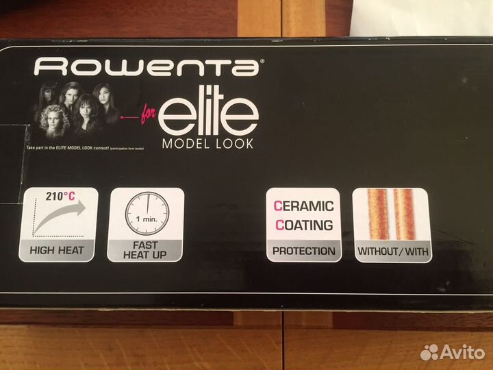 Выпрямитель-утюжок Rowenta Elite Model Look
