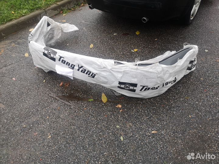 Задний бампер Octavia II a5 04-08г без парктроника