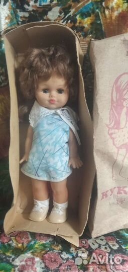 Вятская кукла новая в коробке 1988 года