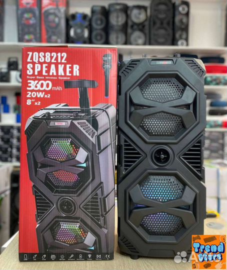 Блютуз колонка zqs 8212 опт розница