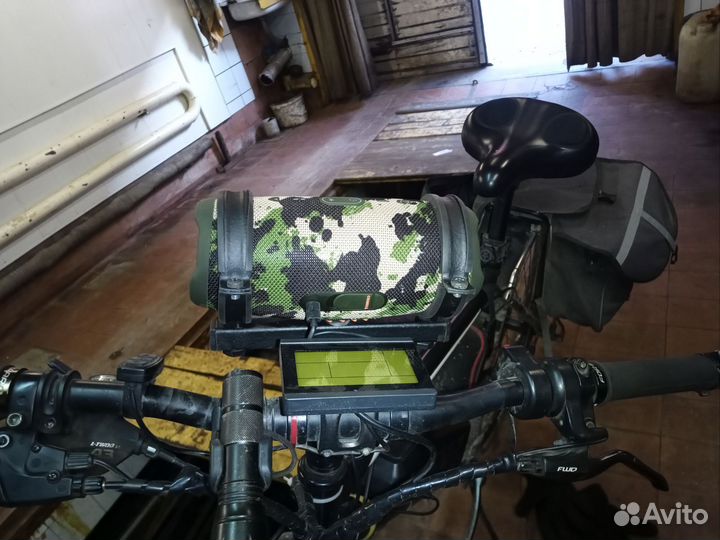 Крепление блютуз колонки на велосипед