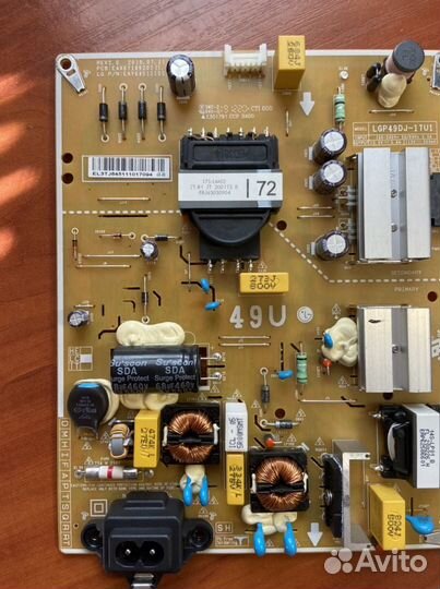 Eax67189201(1.7) Eay64511101 LGP49DJ-17U1