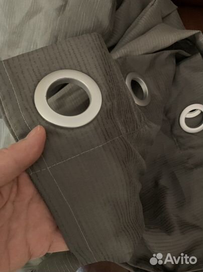 Портьеры на люверсах