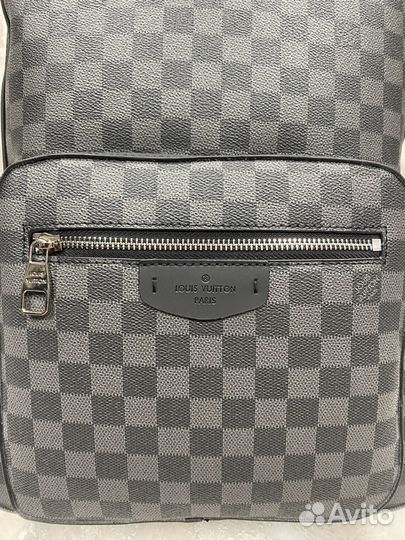 Рюкзак мужской Louis Vuitton кожаный