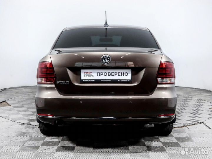 Volkswagen Polo 1.6 AT, 2019, 37 000 км