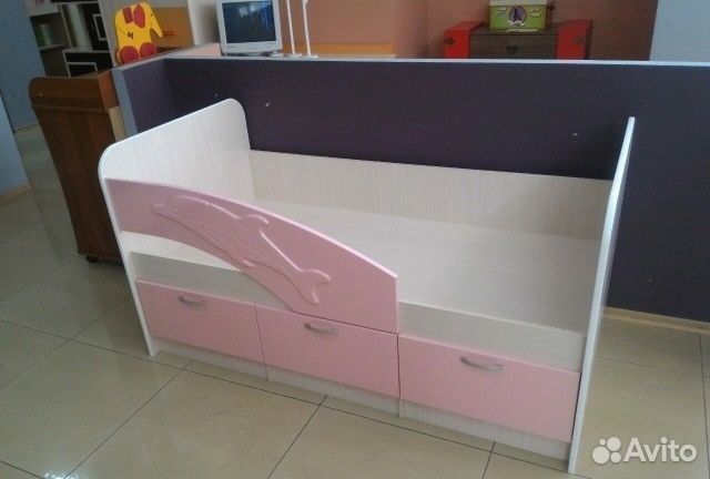 Детская кровать Дельфин