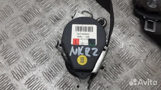 Ремень безопасности с пиропатроном сиденья передне