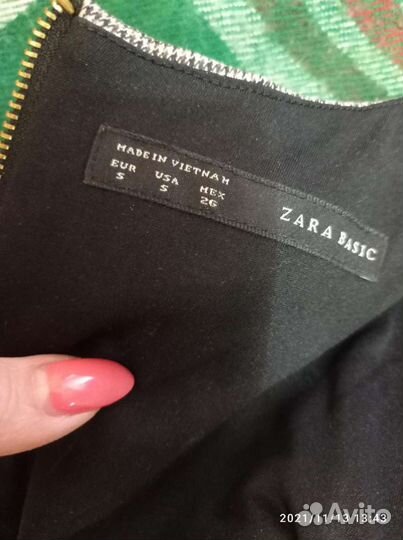 Платье zara Basic р. 42-44
