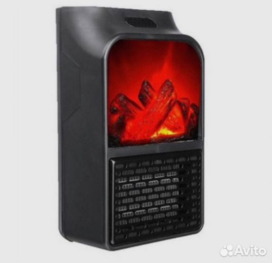 Обогреватель с LCD-дисплеем камин Flame Heater