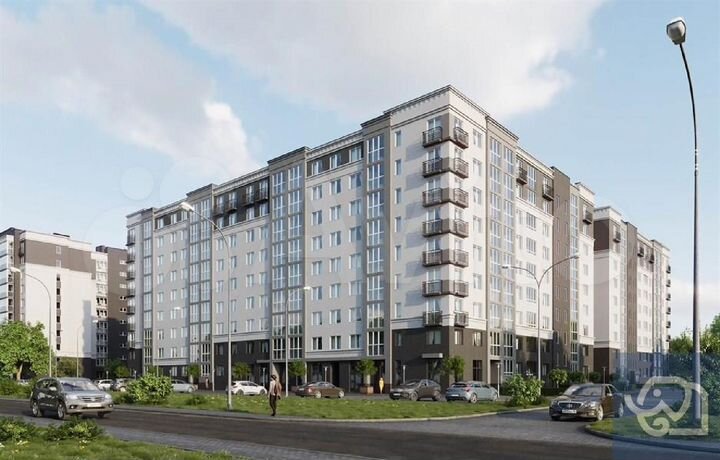 2-к. квартира, 58,3 м², 7/9 эт.