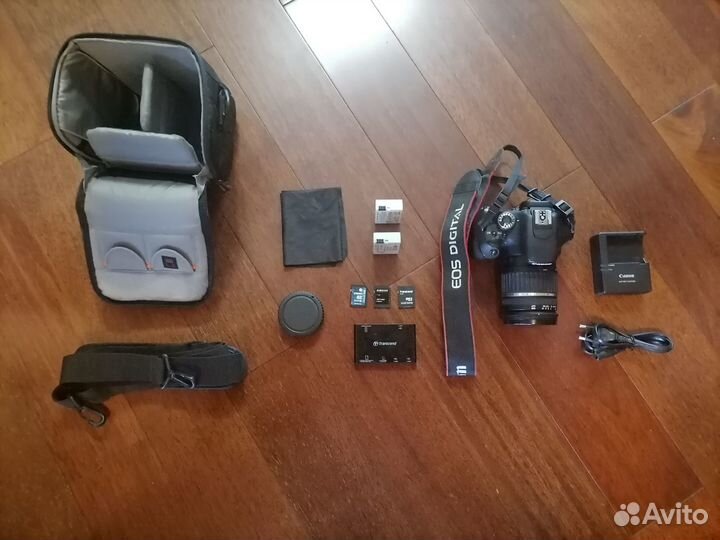 Фотоаппарат canon eos 600d + объектив