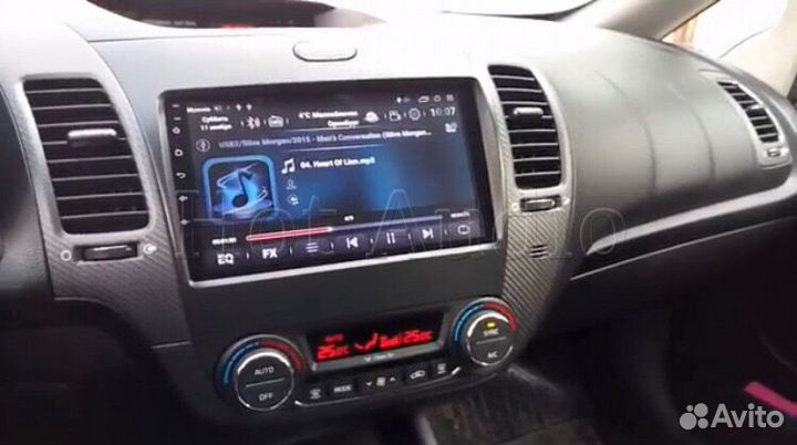 Магнитола для Kia Cerato K3 с установкой