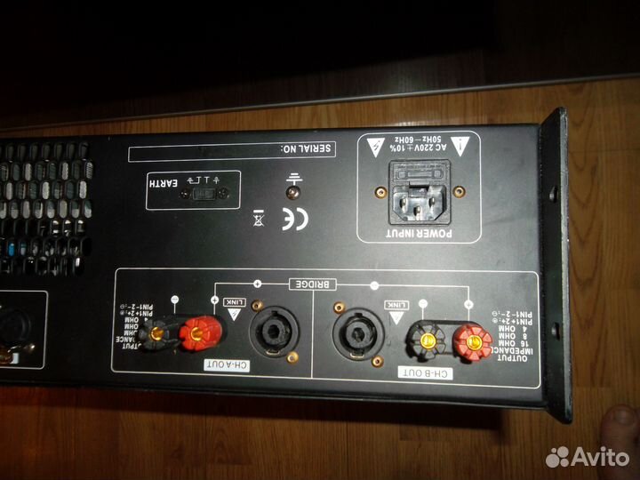 Профессиональный усилитель PHD PB-10