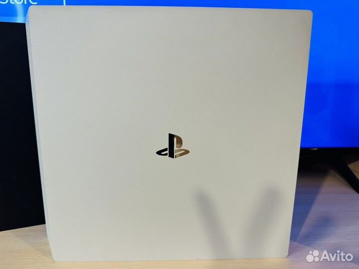 Sony PlayStation pro 1tb белая + игры Ps4