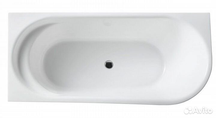 Акриловая ванна BelBagno BB410 150x80 со сливом