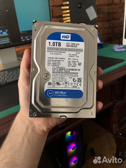 Жесткий диск Western Digital WF Blue 1tb