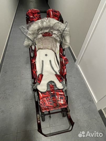 Санки- коляска Nika Ника Детям 7-8sк