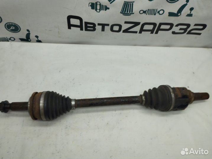 Привод передний левый Toyota Corolla E150 4zzfe