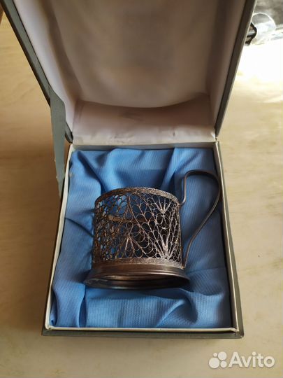 Подстаканник СССР. Филигрань. Новый