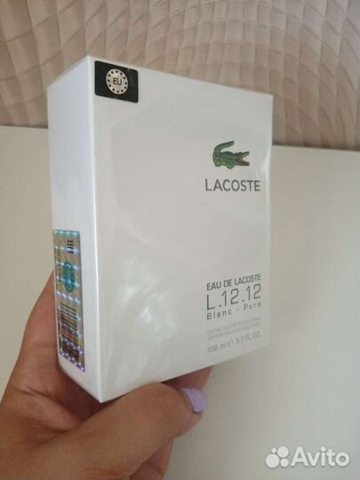 Lacoste L.12.12 Blanc, туалетная вода