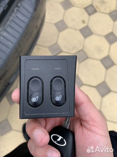 Кнопки обогрев сидении приора 1