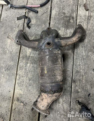 Пустой выпускной коллектор приора гранта калина