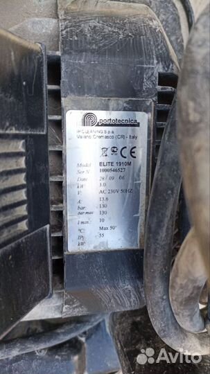 Мойка высокого давления portotecnica elite 1910m