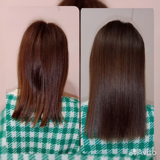 Кератиновое выпрямление, ботокс волос