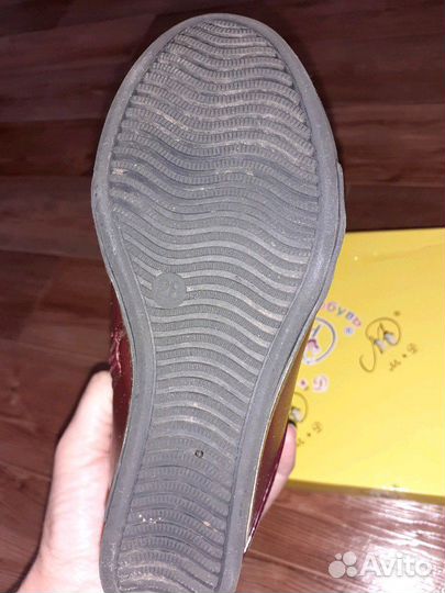 Ботинки осенние