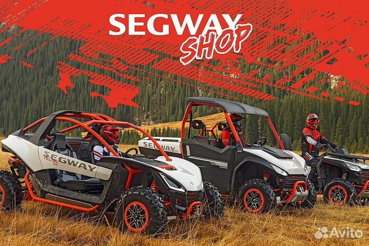 Квадроцикл Segway snarler AT6 LE синий