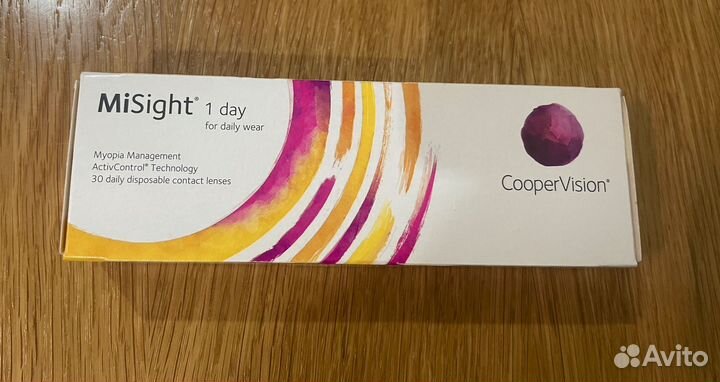 Линзы MiSight 1 day -1.50