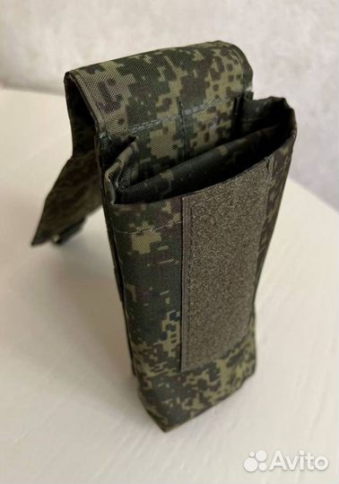 Подсумок тактический на 2 магазина ак закрытый 