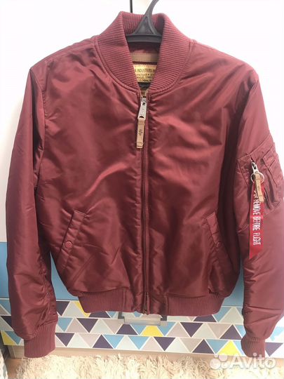Куртка бомбер alpha industries