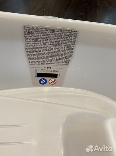 Ванночка для купания с горкой