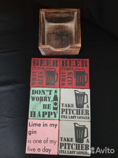 Подставка для стаканов кружек Бали