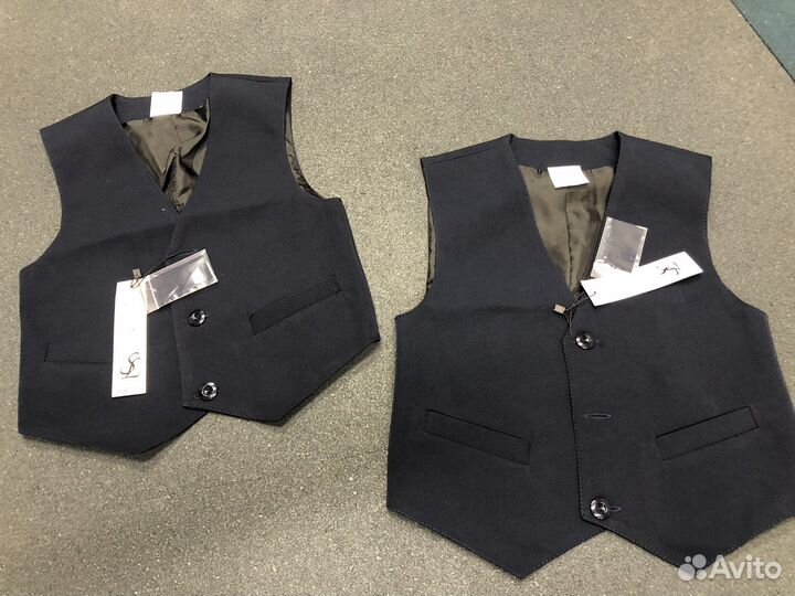 Жилет школьная форма 122 размер