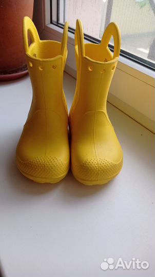 Сапоги детские Crocs c8, 25размер