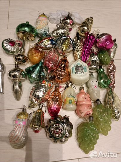 Елочные игрушки СССР