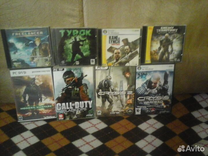 Компьютерные игры на дисках