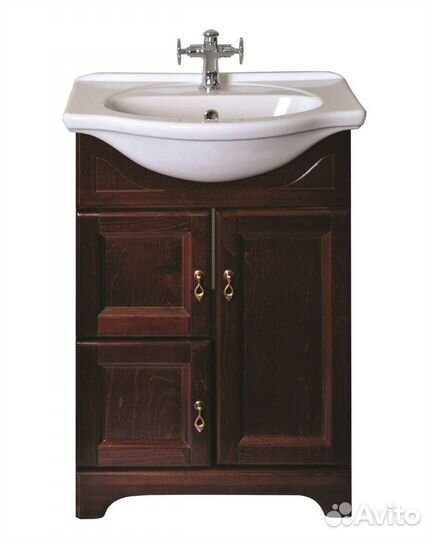 Тумба с раковиной Orange Классик F7-60TU1+Ra напол