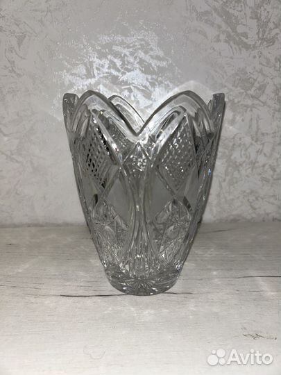 Ваза хрустальная СССР