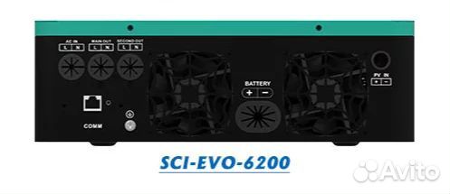 Гибридный солнечный инвертор SUN-volt 6,2кВт