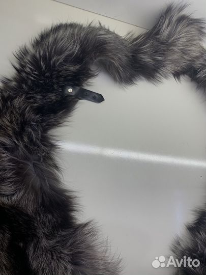 Воротник чернобурка