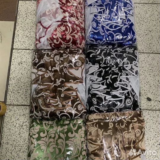 Шторы с ламбрикеном плотные