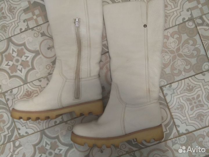 Сапоги женские натуральная кожа