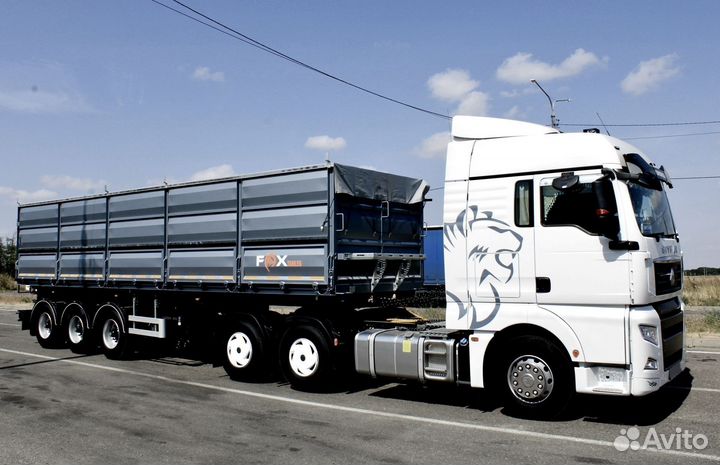 Полуприцеп зерновоз FOX Trailer Самосвальный зерновоз 3 оси, 2023