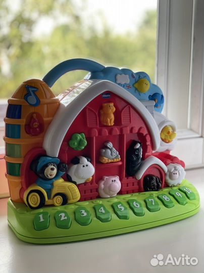Игрушка говорящая ферма chicco