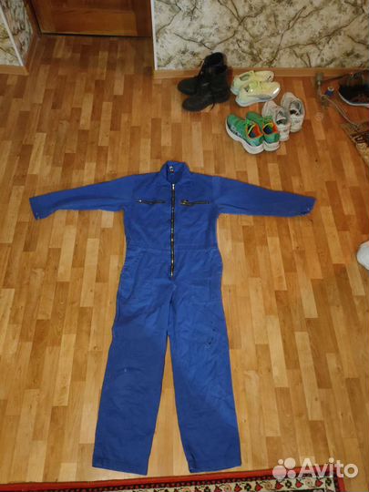 Джинсовый комбинезон спец одежда