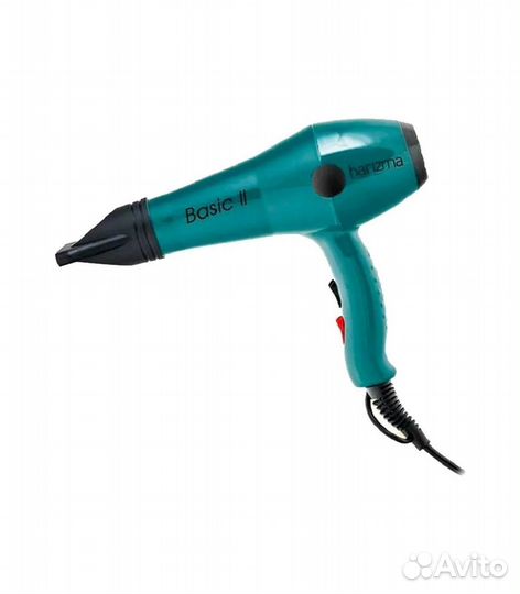 Фен Harizma Basic-2, 2000 Вт, зеленый